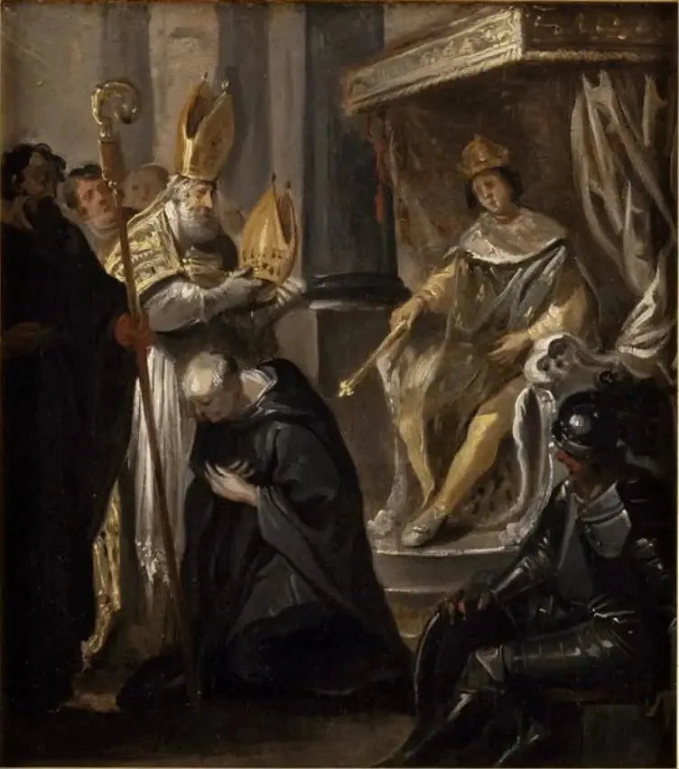 Suger er navngivet abbed af Saint-Denis - Juste d'Egmont