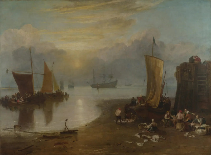 Solopgang gennem damp - J. M. W. Turner