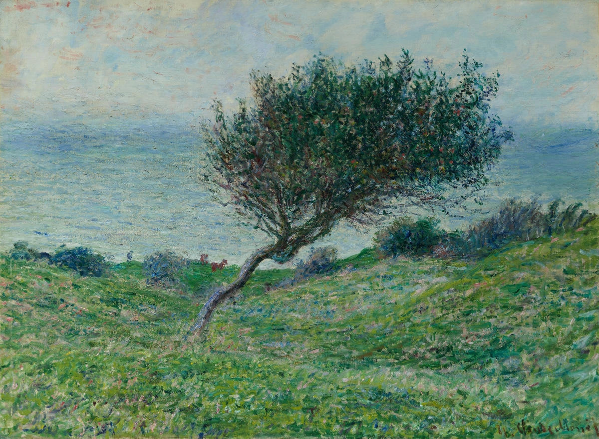 Sur la côte à Trouville W687 par Claude Monet, Museum of Fine Arts Boston