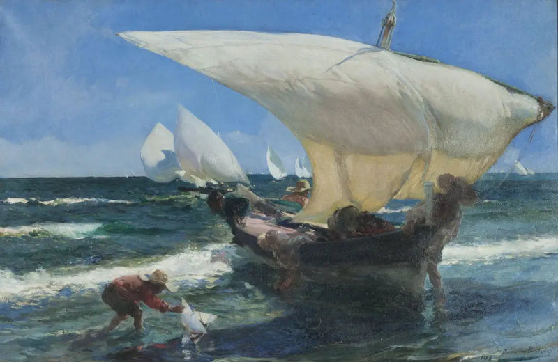 På kysten af Valencia - Joaquín Sorolla