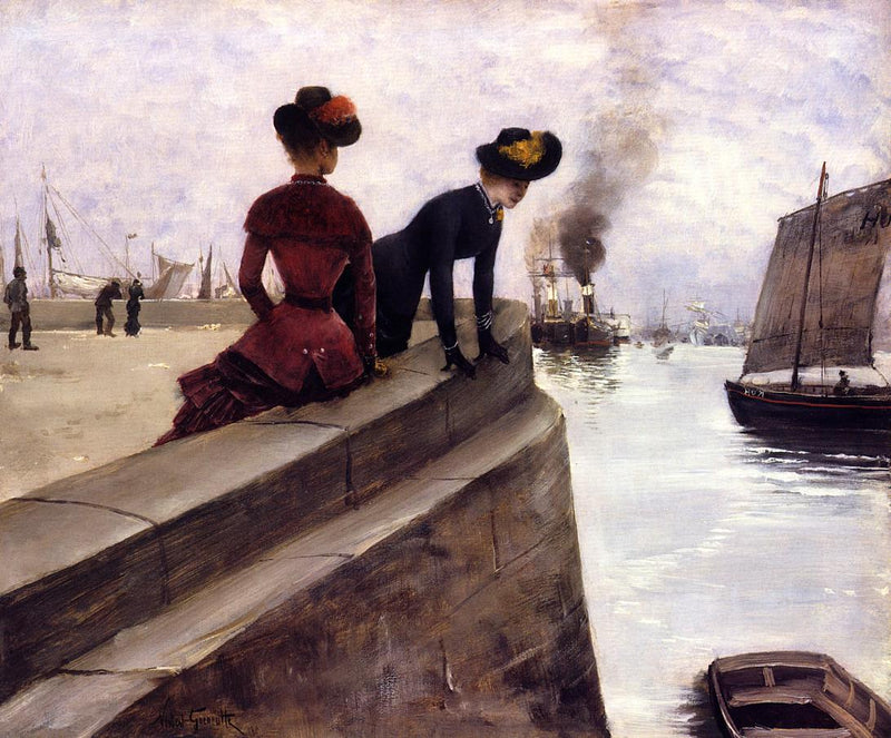 På molen, Le Havre - Norbert Gœneutte