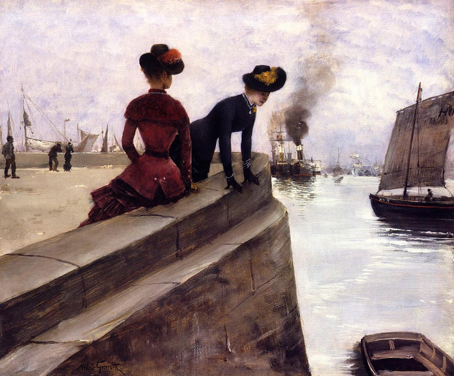 På molen, Le Havre - Norbert Gœneutte