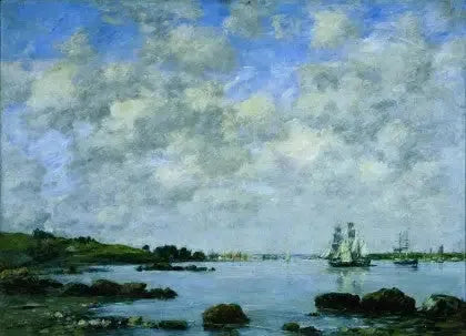Ved Meuse - Eugène Boudin