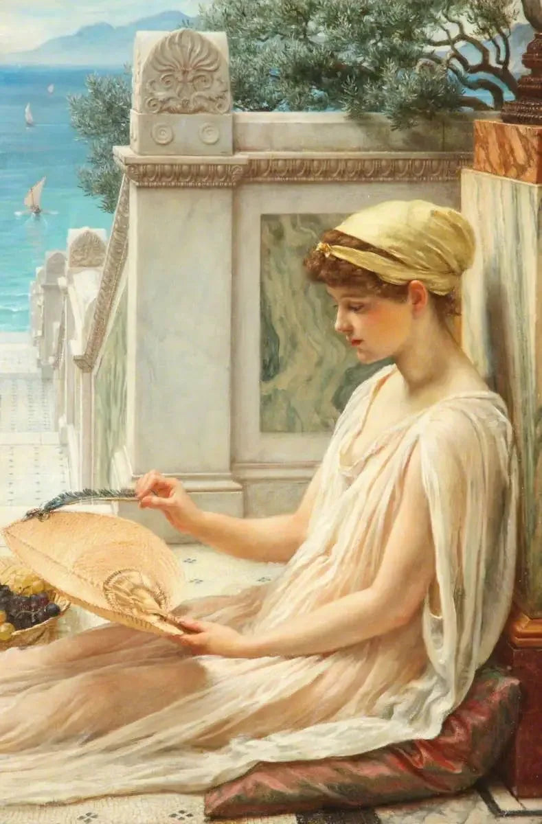 På terrassen - Edward Poynter