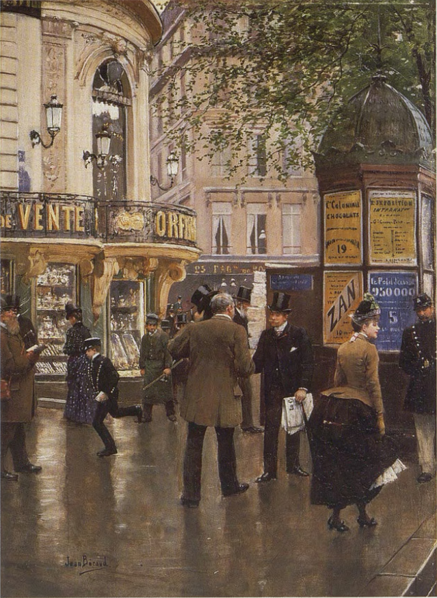 På boulevardet - Jean Béraud