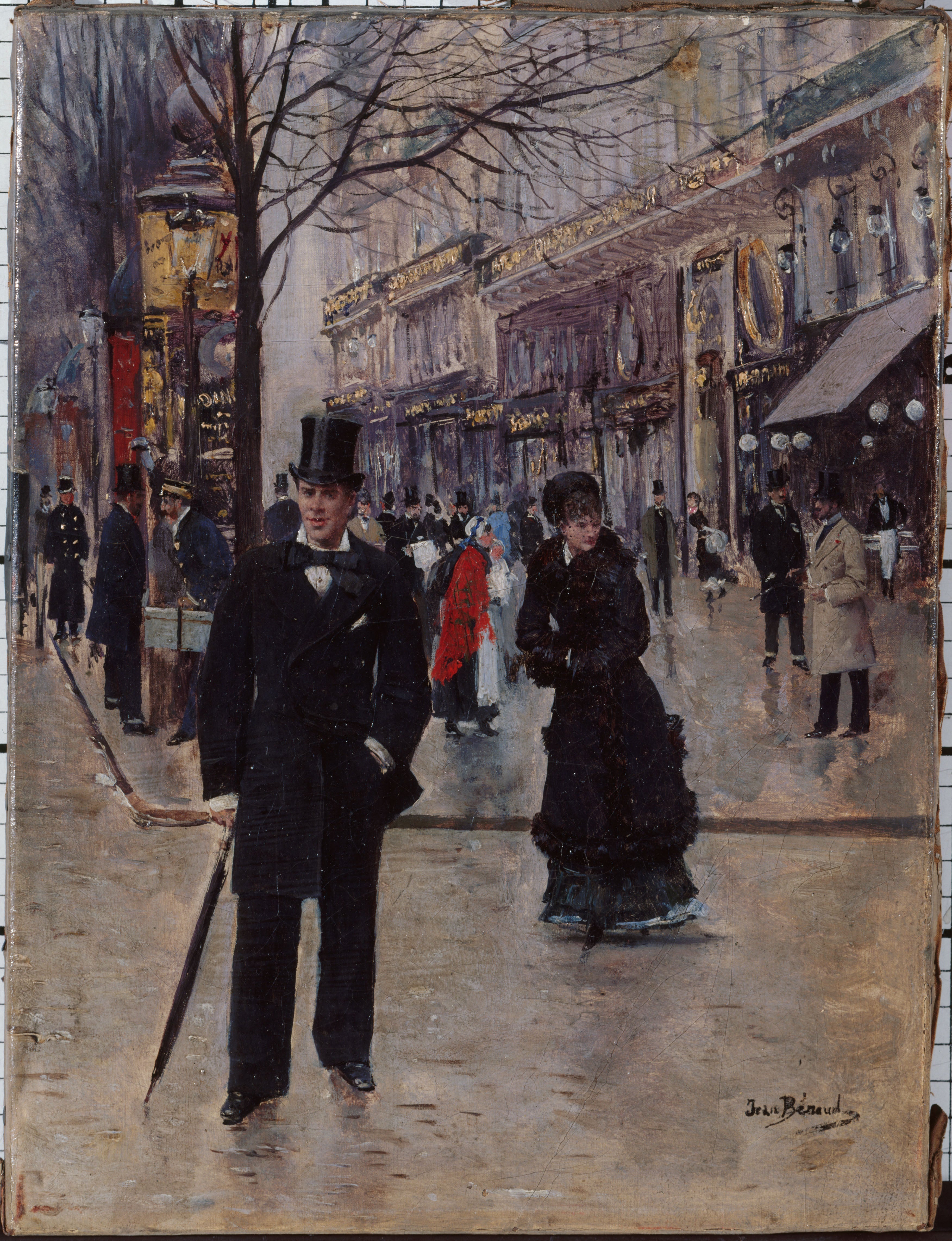 På boulevardet - Jean Béraud