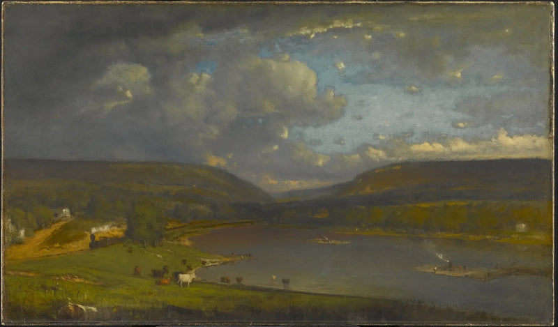På Delaware-floden - George Inness