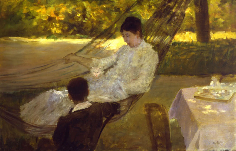 På hængekøjen - III - Giuseppe De Nittis