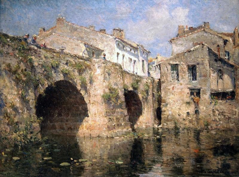 På Rhinen - Colin Campbell Cooper
