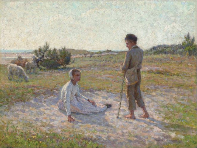 På sandbankerne, Étaples - Henri Le Sidaner