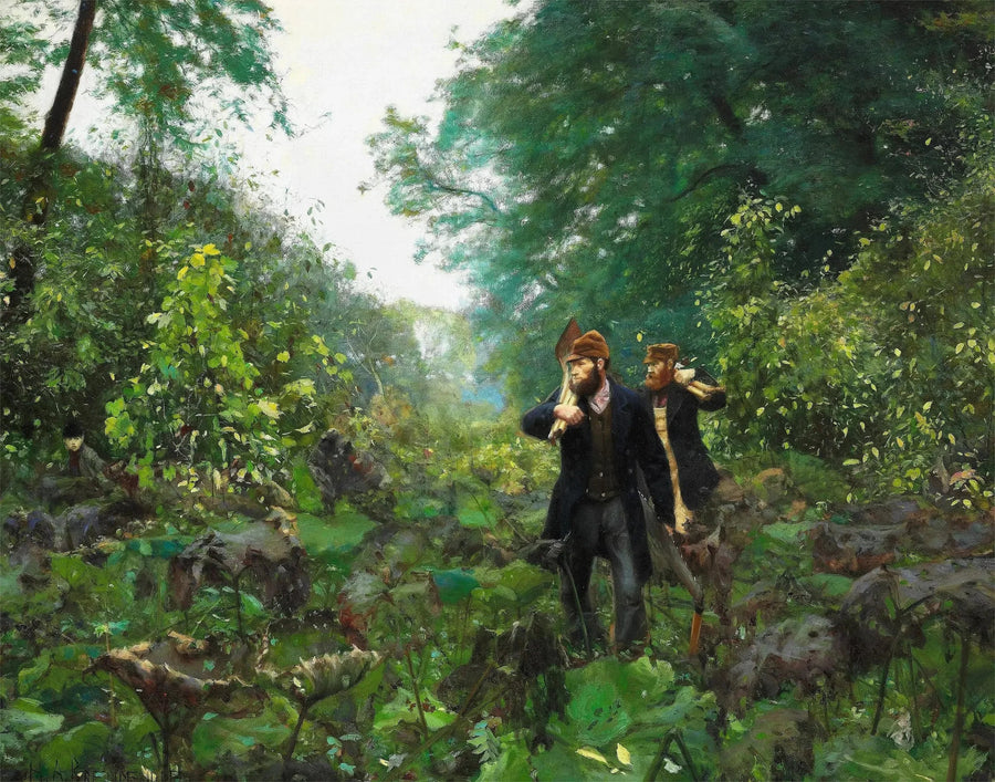 På de forbudte veje - H. A. Brendekilde