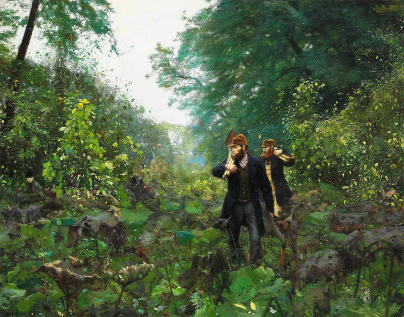 På de forbudte veje - H. A. Brendekilde