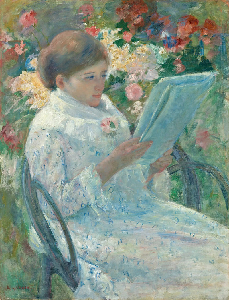 På en balkon - Mary Cassatt