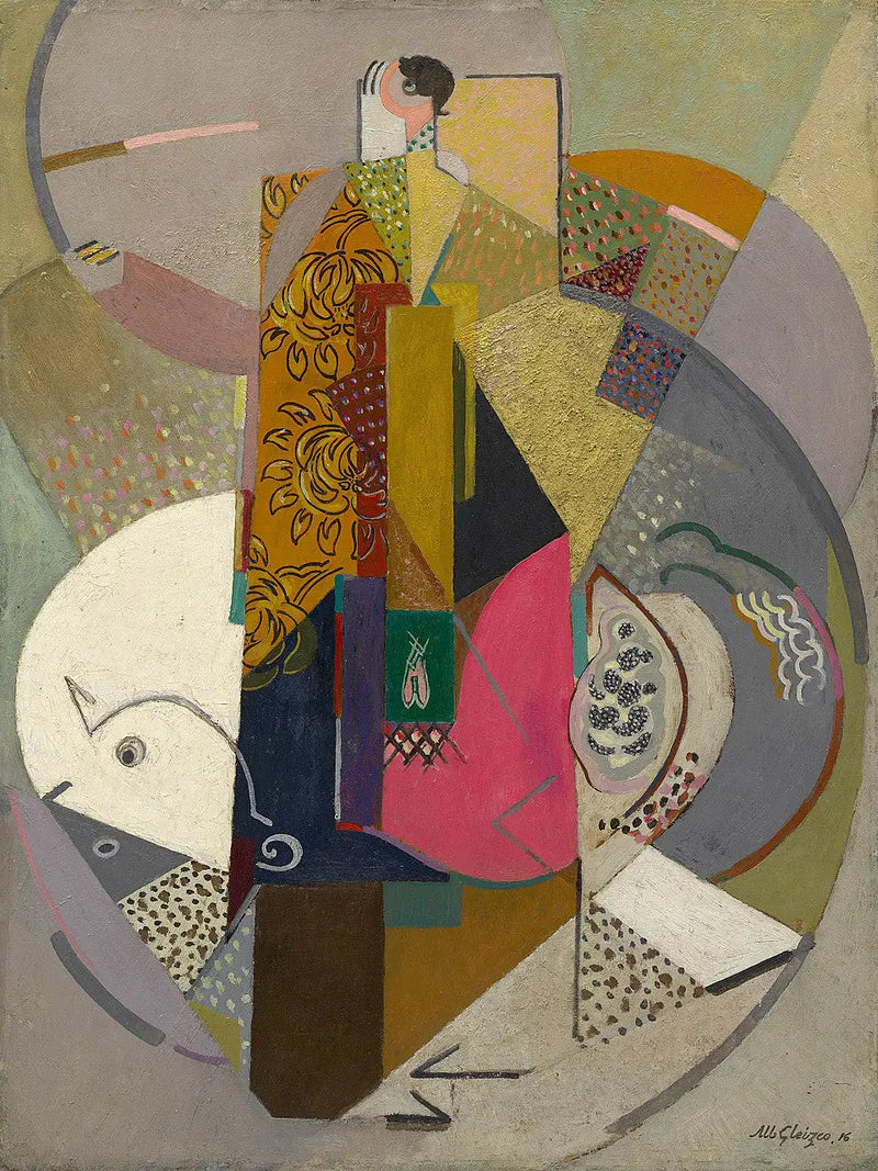 På en højskolekuskestol - Albert Gleizes