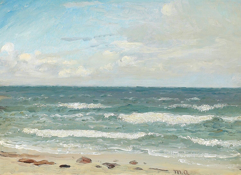 Surfing. - Michael Peter Ancher