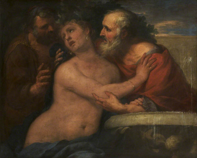 Suzanne og de gamle - Luca Giordano
