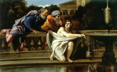 Suzanne og de ældre - Annibale Carracci