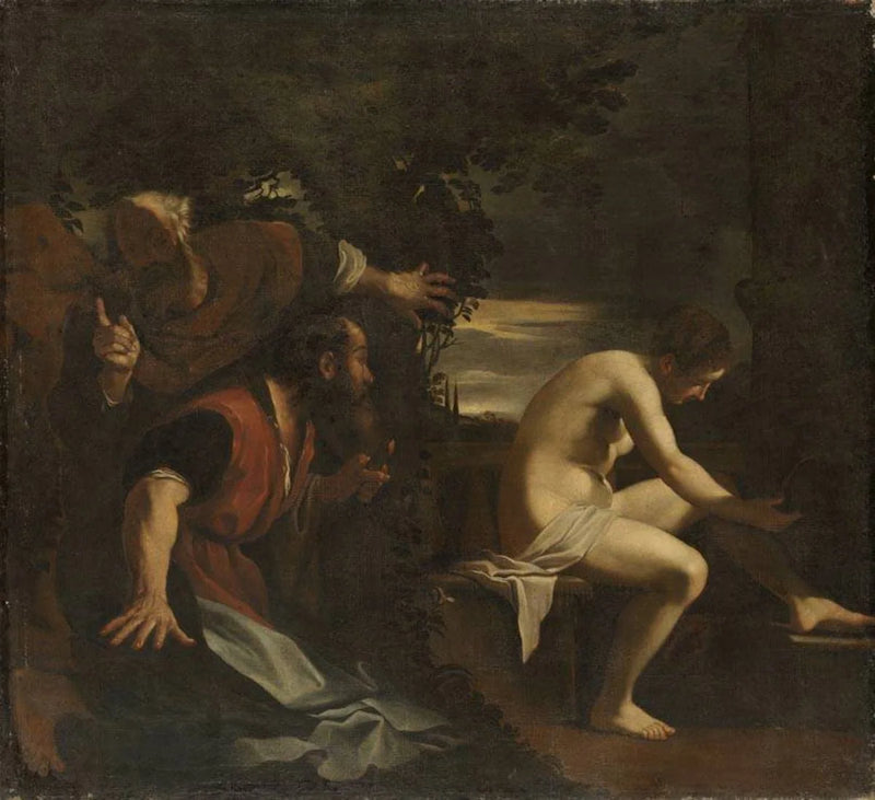 Suzanne og de ældre. - Guercino