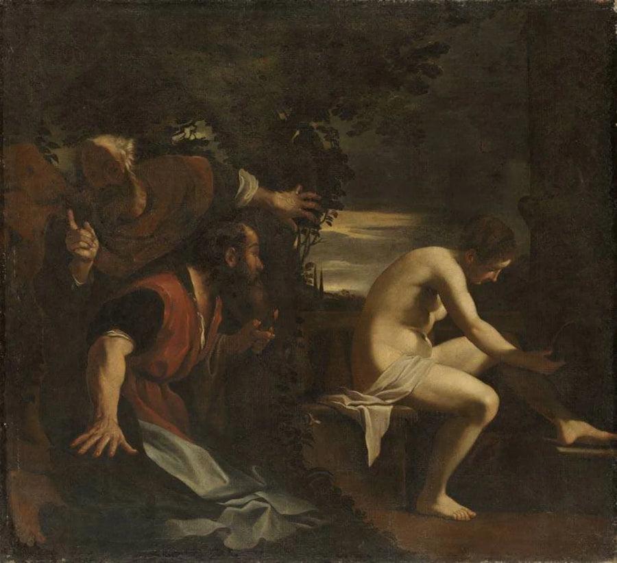 Suzanne og de ældre. - Guercino