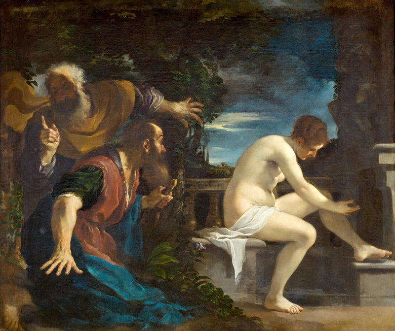 Suzanne og de ældre. - Guercino