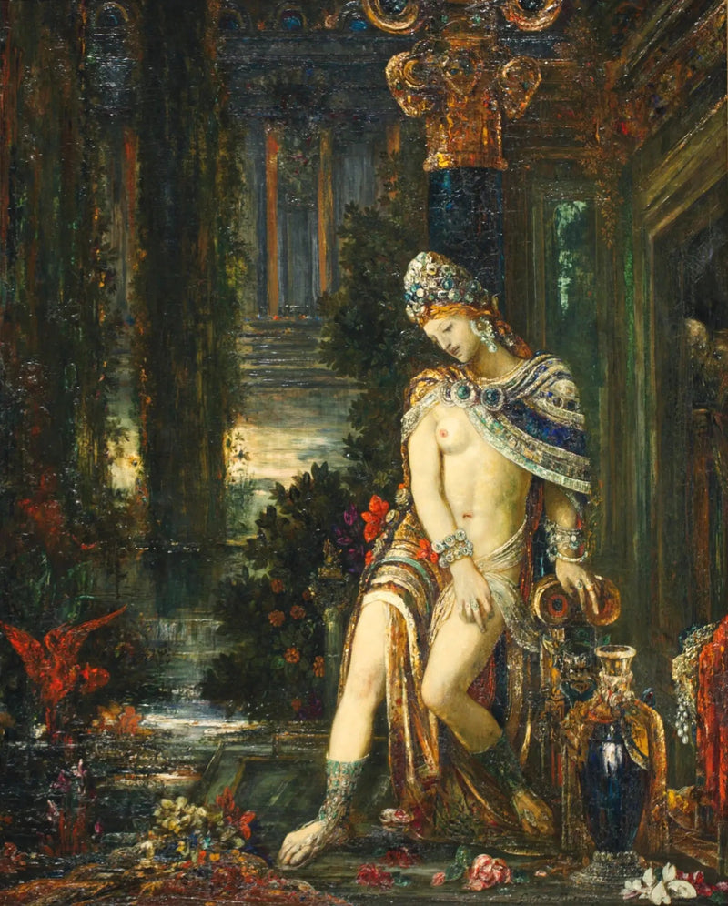 Suzanne og de ældre - Gustave Moreau