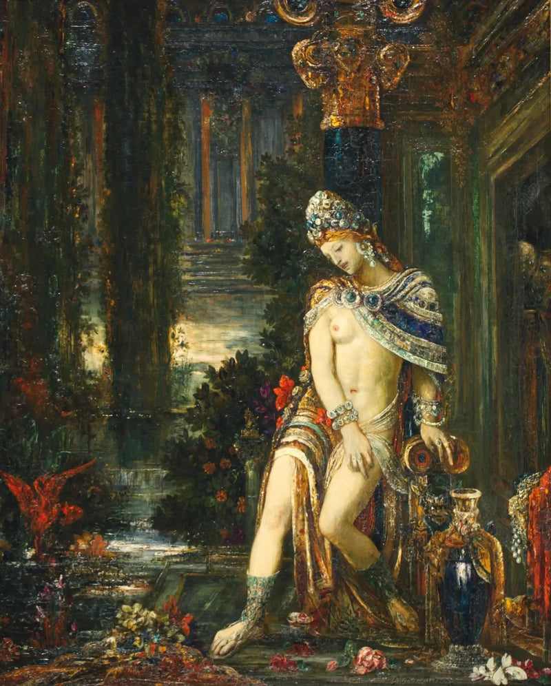 Suzanne og de ældre - Gustave Moreau