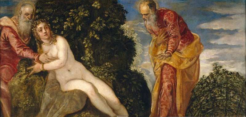 Suzanne og de ældre - Jacopo Tintoretto