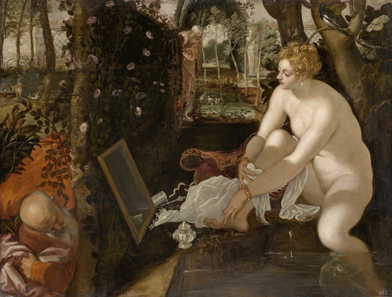Suzanne og de gamle - Jacopo Tintoretto