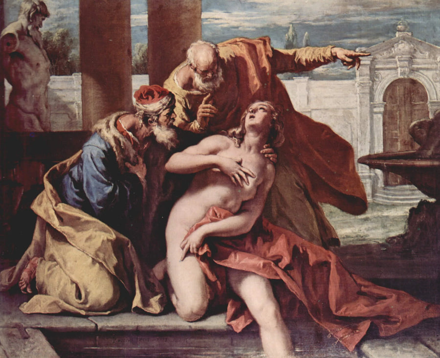 Suzanne og de ældre - Sebastiano Ricci