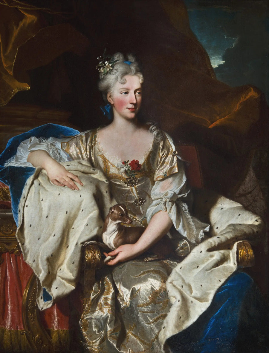 Suzanne-Henriette d'Elbeuf, hertuginde af Mantova - Hyacinthe Rigaud