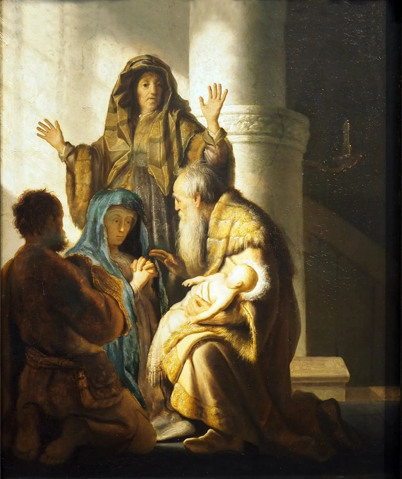 Syméon i templet - Rembrandt