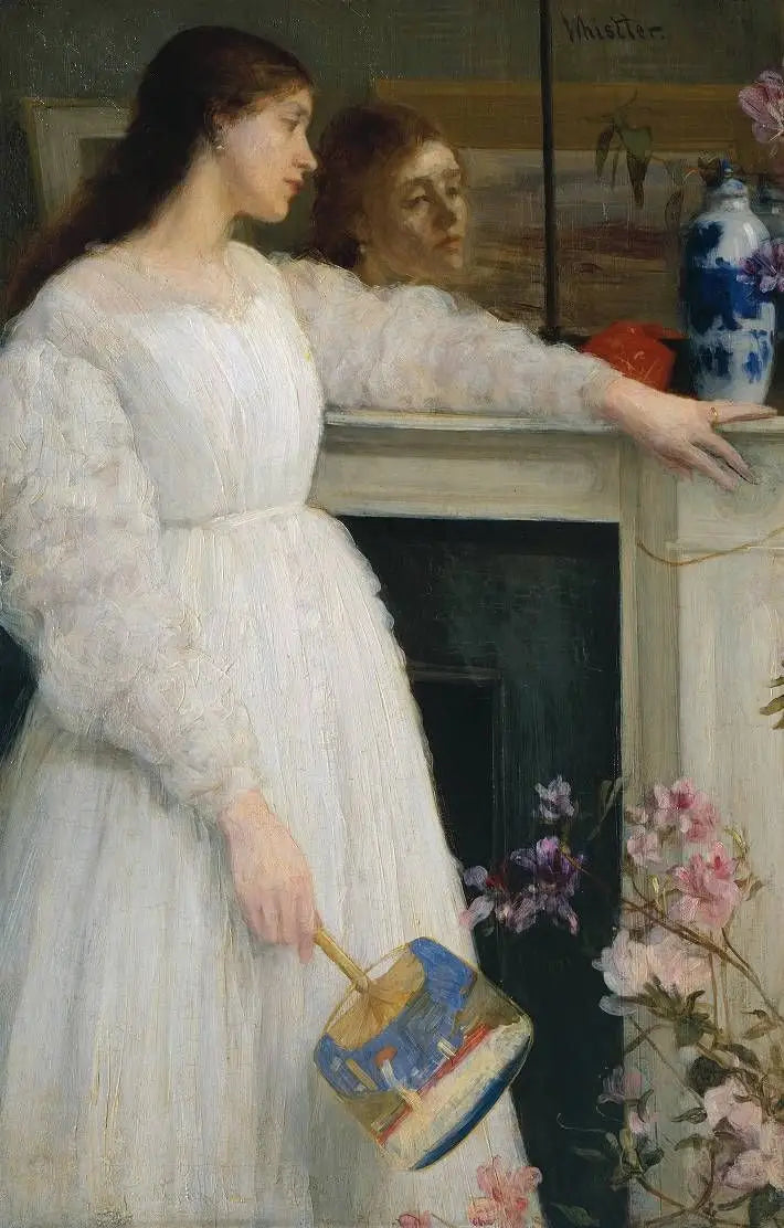 Symfoni i hvid, nr. 2: Den lille hvide pige - James Abbott McNeill Whistler