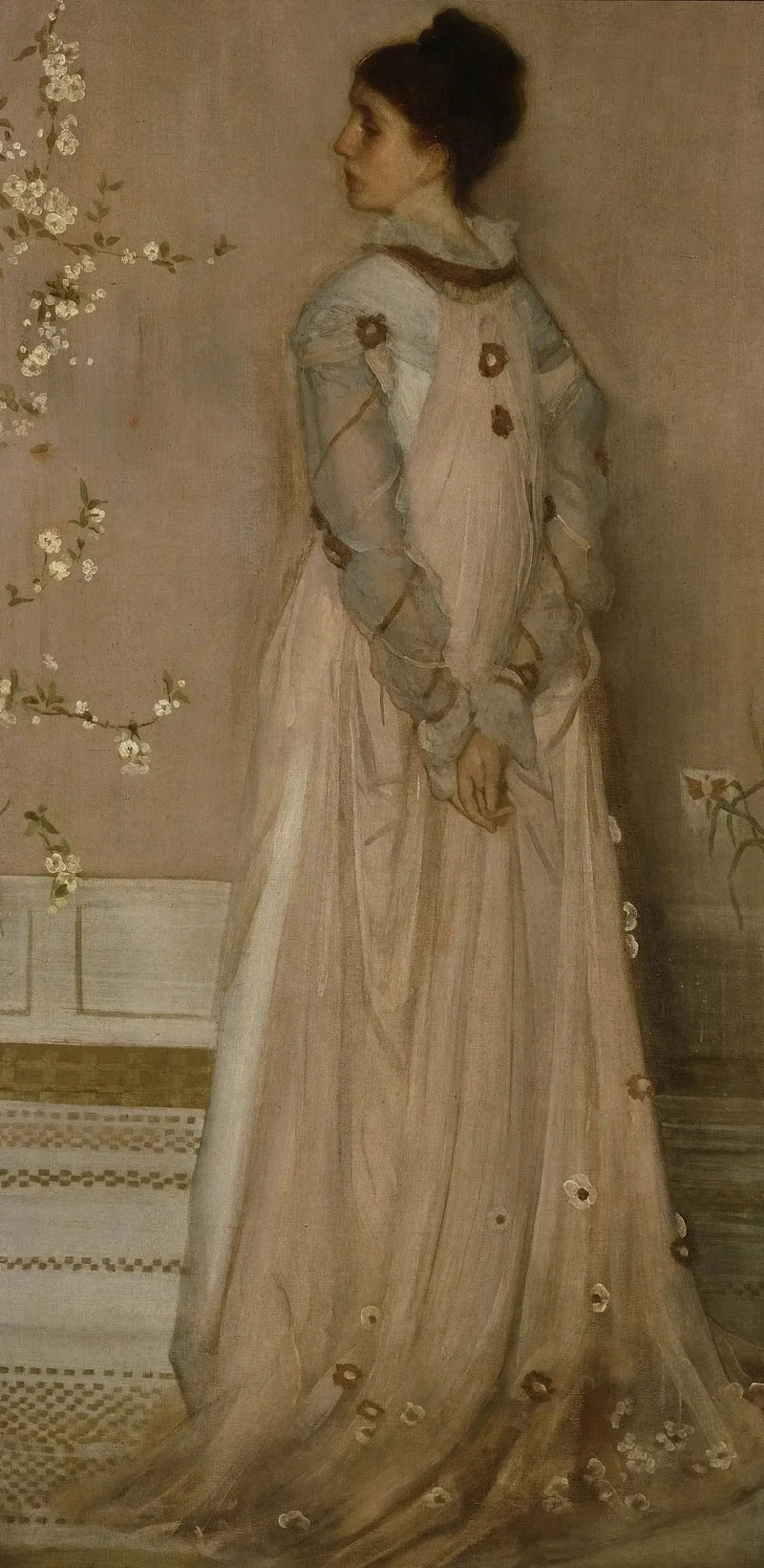Symfoni i farve stol og rose - James Abbott McNeill Whistler