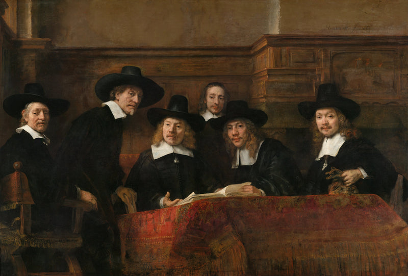 Gildens syndikus for klædehandlere - Rembrandt