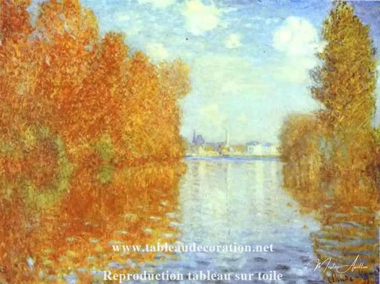 Tableau automne - Monet - Reproductions de tableaux et peintures haut de gamme