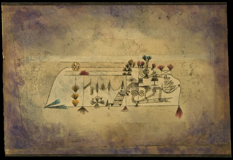 Maleri af Alle Sjæle - Paul Klee