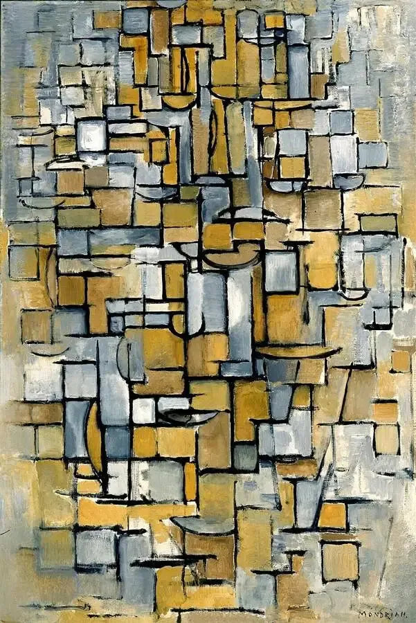 Maleri nr. 1 - Piet Mondrian