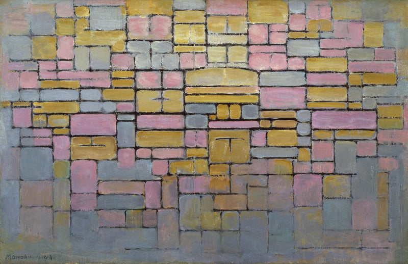 Maleri nr. 2 / Komposition nr. V - Piet Mondrian