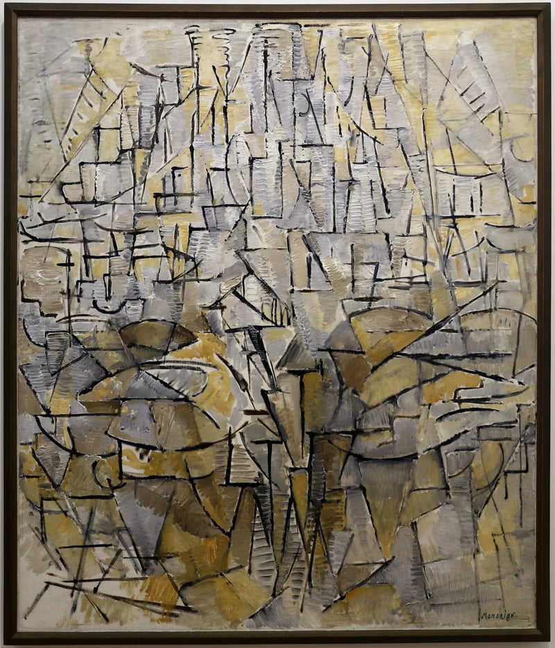 maleri nr. 4 - Piet Mondrian
