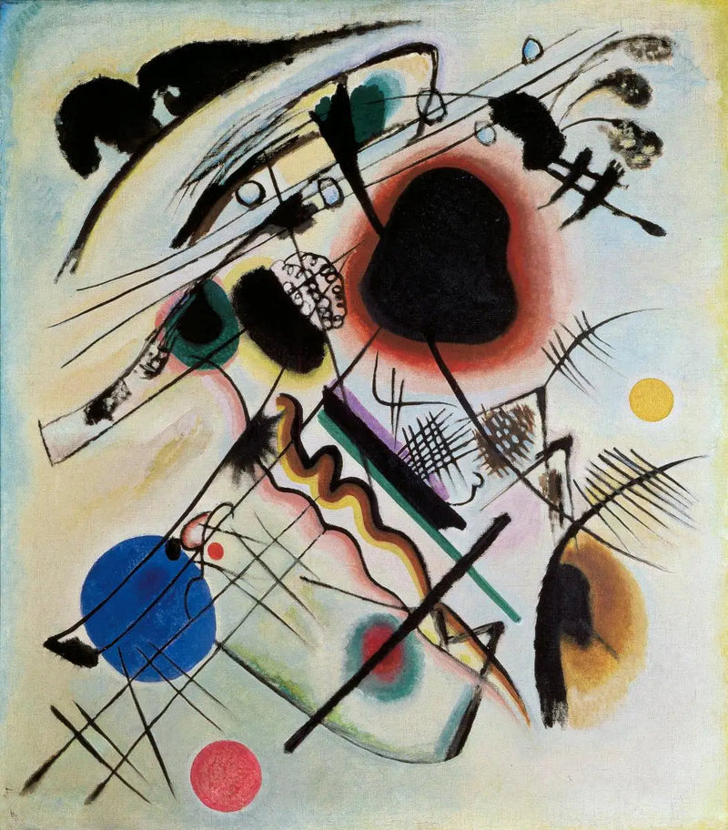 Sort plet - Vassily Kandinsky