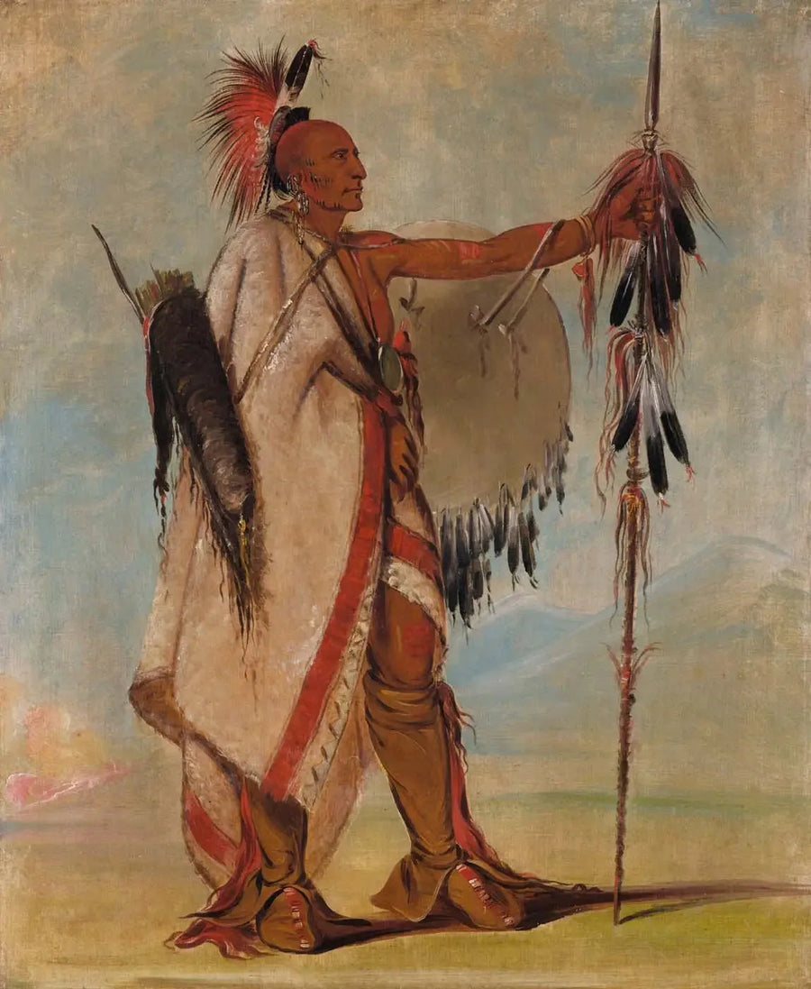 Tál-lee, en kriger af udmærkelse - George Catlin
