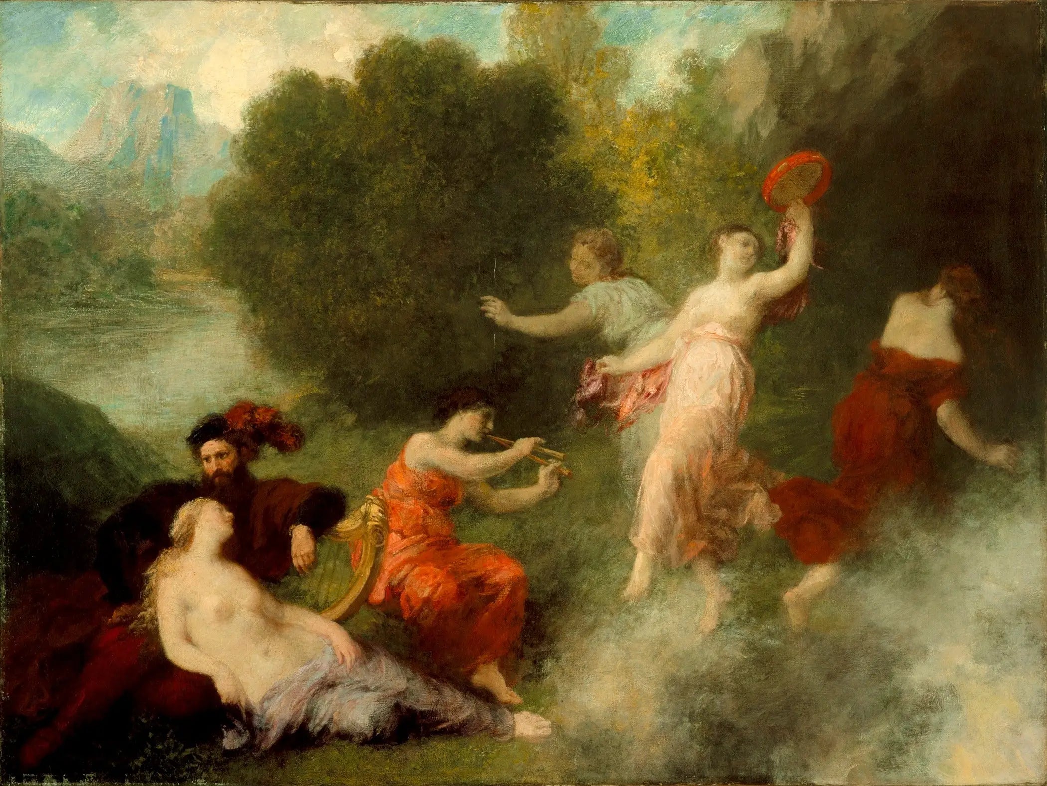 Tannhäuser sur le Venusberg - Henri Fantin-Latour - Alpha Reproduction