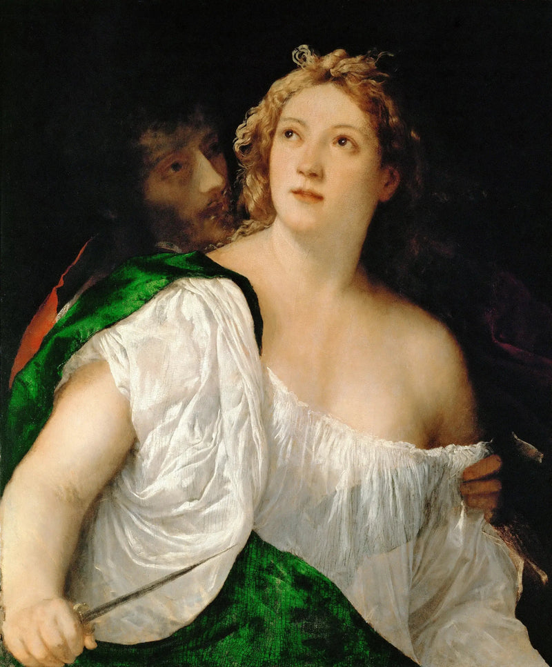 Tarquin og Lucretia - Titian