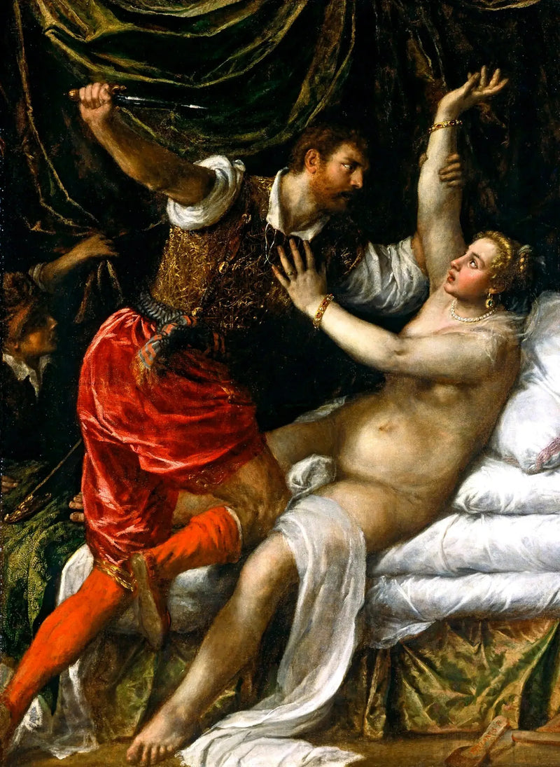 Tarquin og Lucretia - Titian