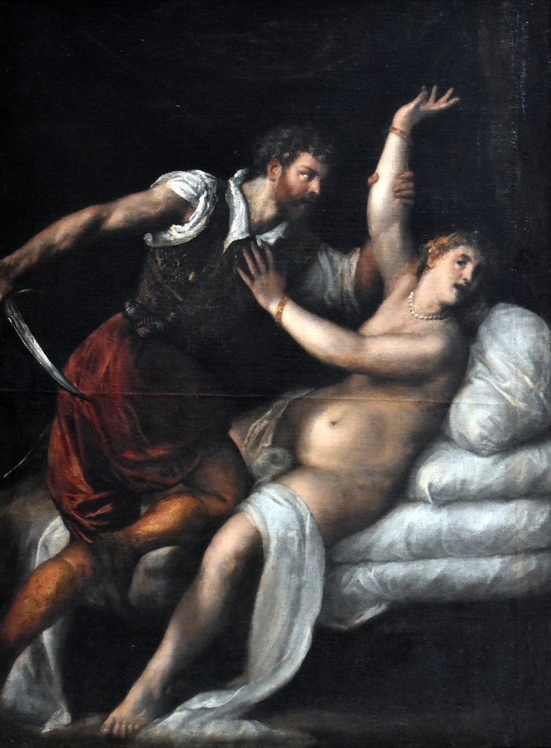 Tarquin og Lucretia - Titian