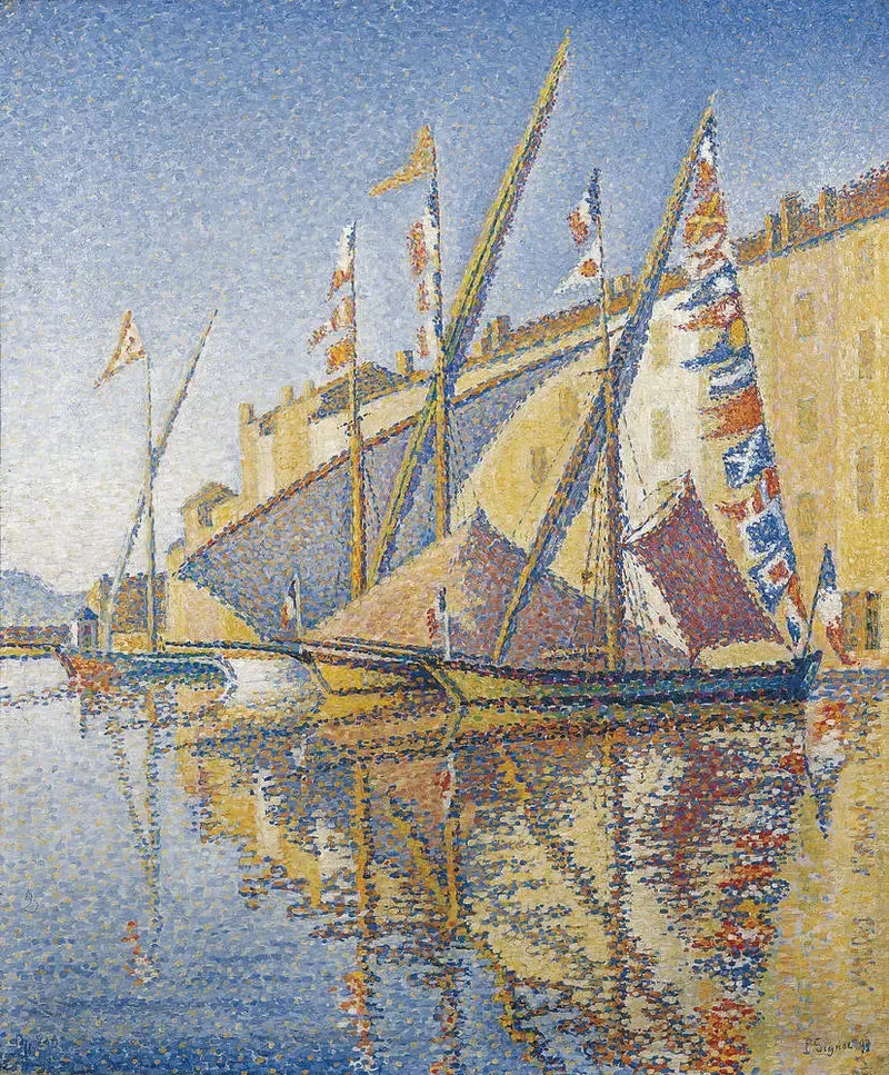 Pyntede tartaner - Paul Signac