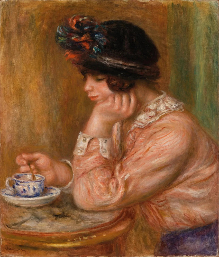 Chokoladekop (Chokoladekop) - Pierre-Auguste Renoir