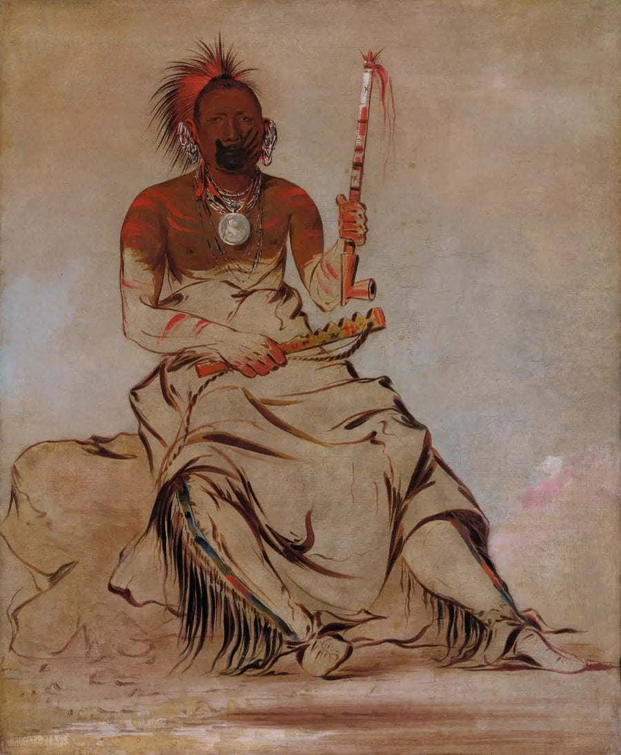 Te-ah'-ke-ra-lée-re-coo, The Cheyenne, en Pawnee republikansk - George Catlin