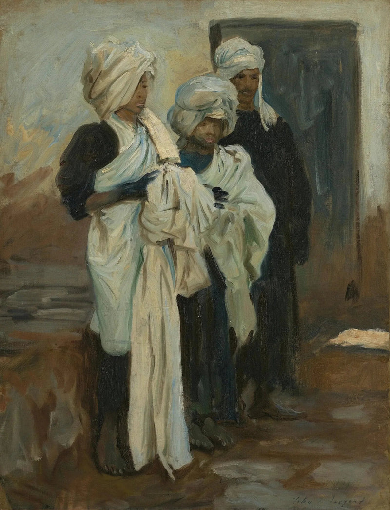Indigo-farvere fra Egypten - John Singer Sargent
