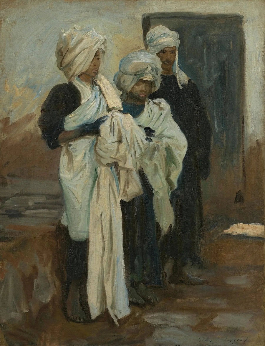 Indigo-farvere fra Egypten - John Singer Sargent